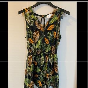 French Grey Romper Sz L